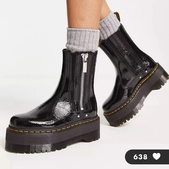Dr. Martens 2976 Chelsea Boots - NWOT sz 10 Womens Dr. Martens 2976 Chelsea Boot - Black | Journeys main image 3